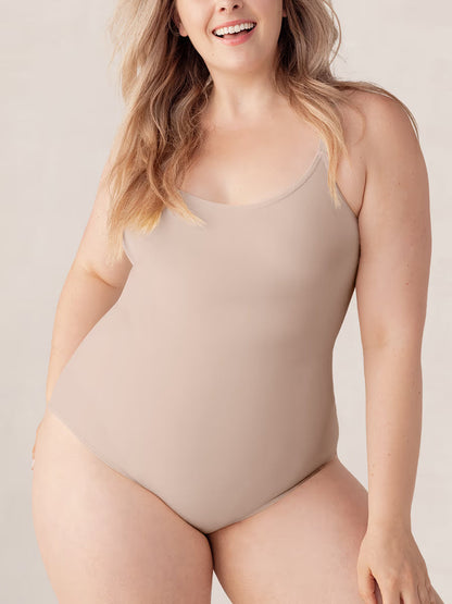 Scoop-neck Shapewear Bodysuit - View 4