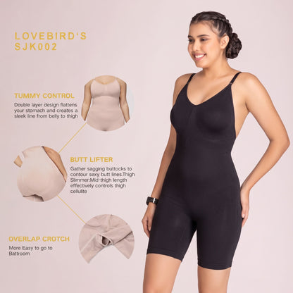 LOVEBIRD Backless Compression Shapewear X1 - Bamboo Modal Shaper - View 9