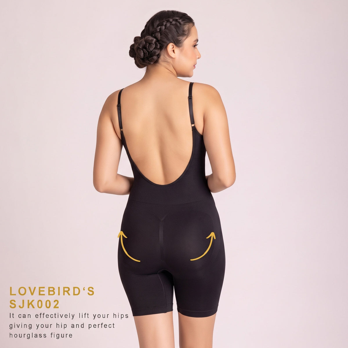 LOVEBIRD Backless Compression Shapewear X1 - Bamboo Modal Shaper - View 8