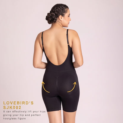 LOVEBIRD Backless Compression Shapewear X1 - Bamboo Modal Shaper - View 8