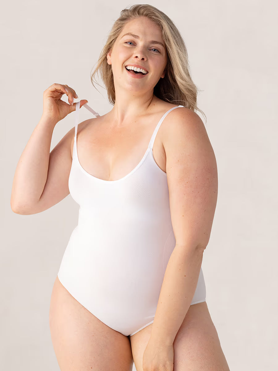Scoop-neck Shapewear Bodysuit - View 6