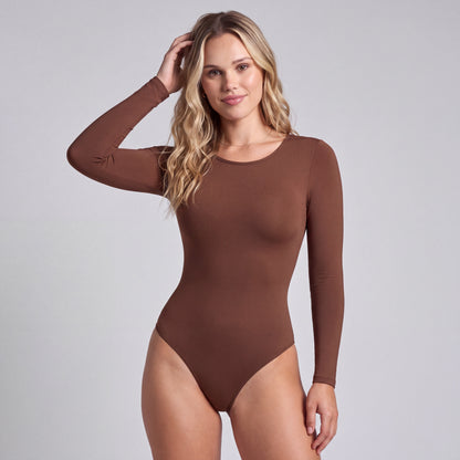 Long Sleeve Shapewear Bodysuit - View 5
